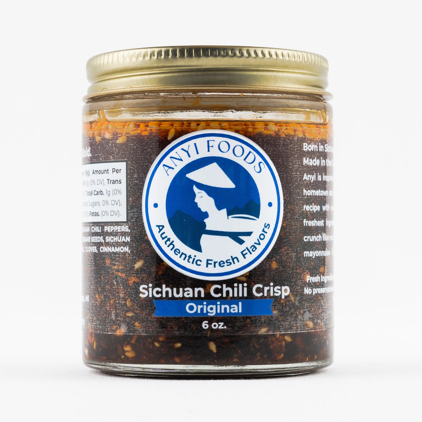 Premium Sichuan Chili Crisp - 6 oz. - Original