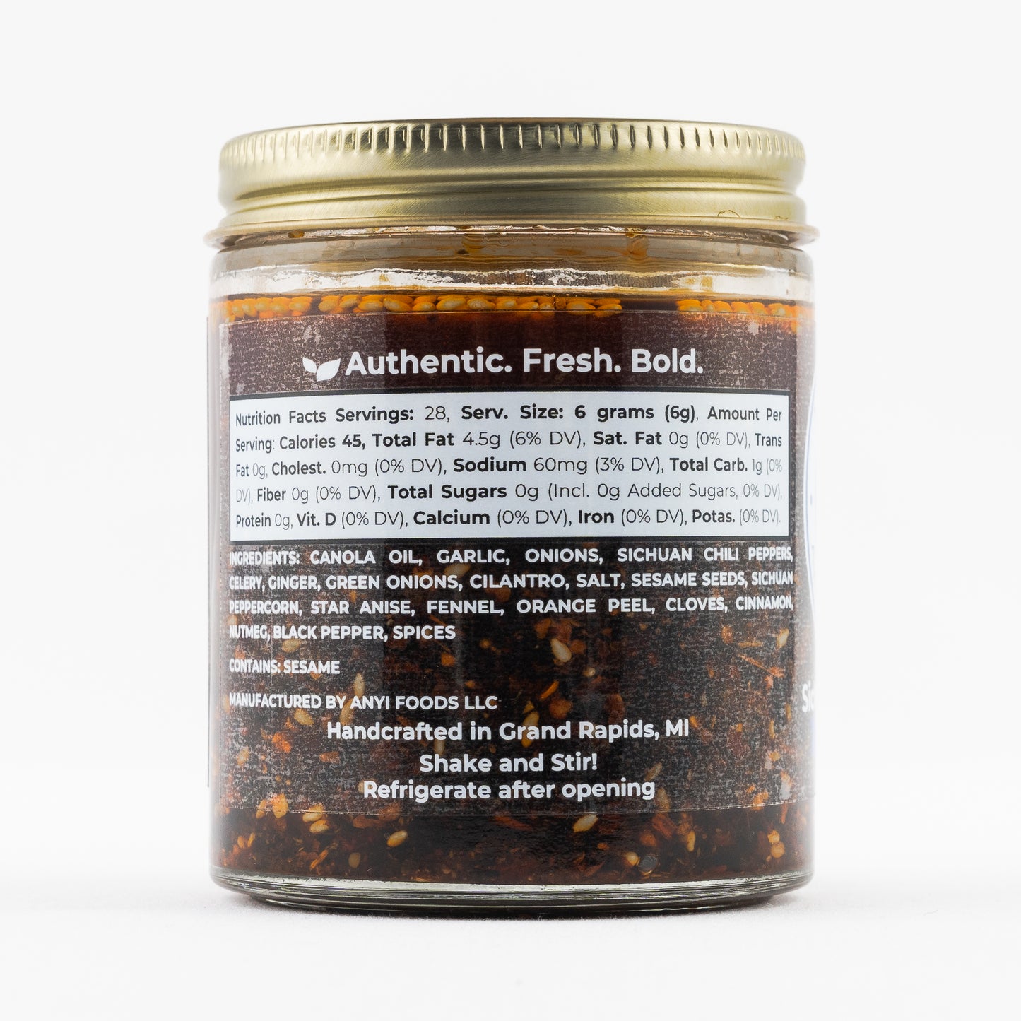 Premium Sichuan Chili Crisp - 6 oz. - Original