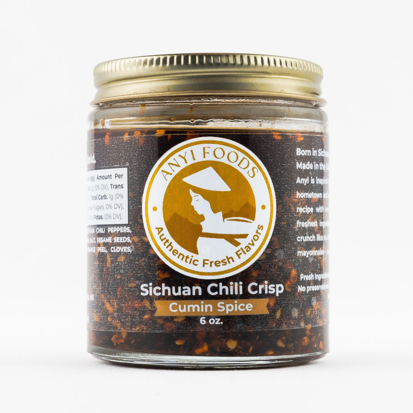 Premium Sichuan Chili Crisp - 6 oz. - Cumin Spice