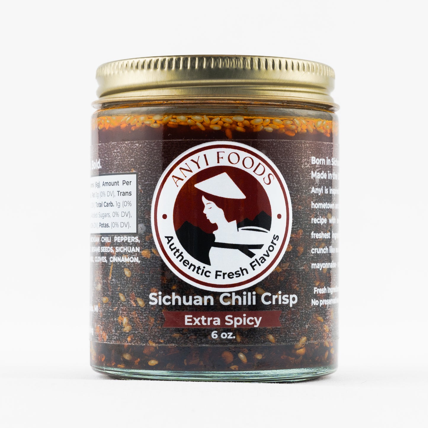 Premium Sichuan Chili Crisp - 6 oz. - Extra Spicy