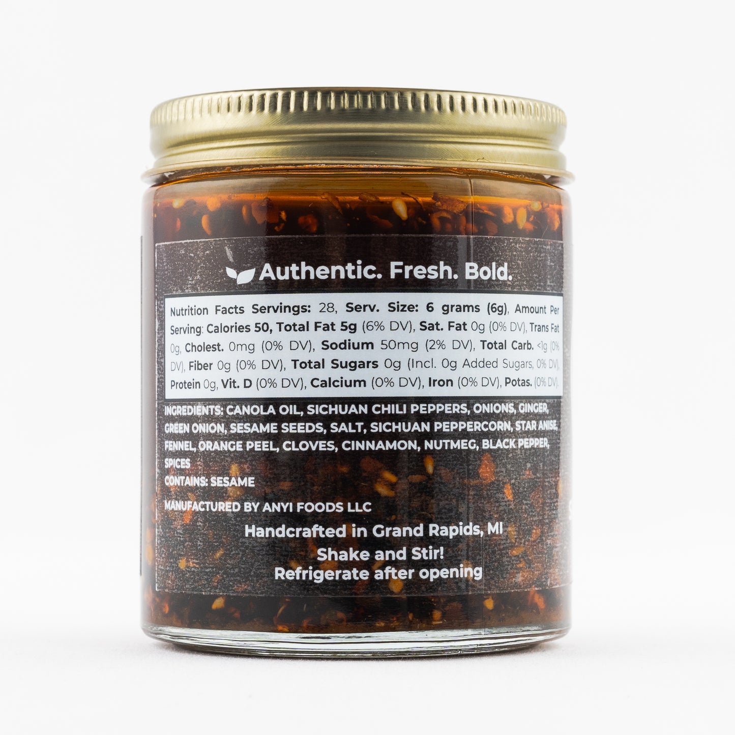 Premium Sichuan Chili Oil - 6 oz.