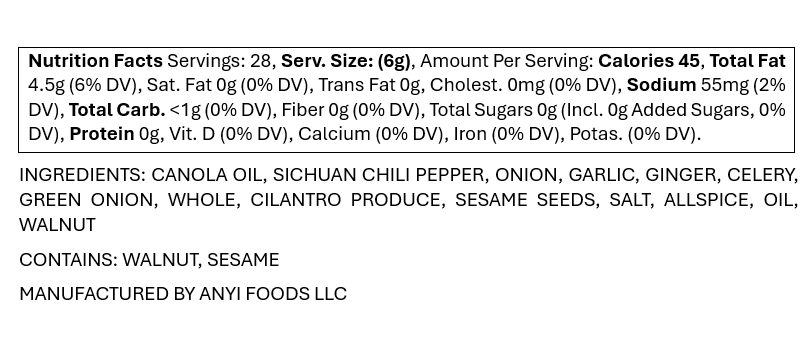 Sao-Kao - Sichuan BBQ Seasoning