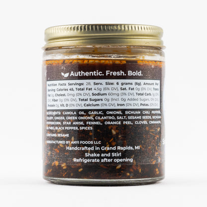 Premium Sichuan Chili Crisp - 6 oz. - Original