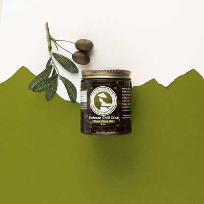 Premium Sichuan Chili Crisp - 6 oz. - Pure Olive Oil